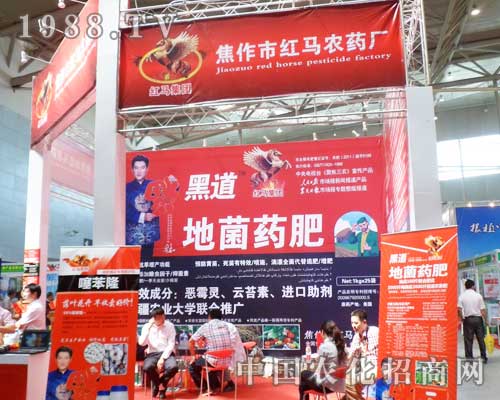 焦作紅馬農(nóng)藥廠盛裝出席2012年新疆農(nóng)藥展