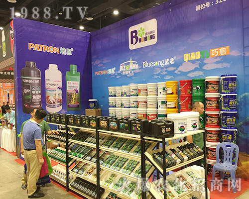 青島百潤惠邦在第十六屆南寧農博會人滿為患