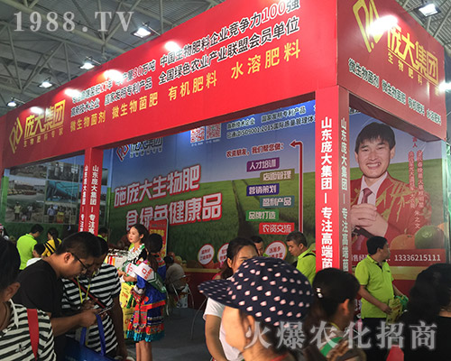 龐大集團在2018西南昆明農(nóng)資會中大展身手