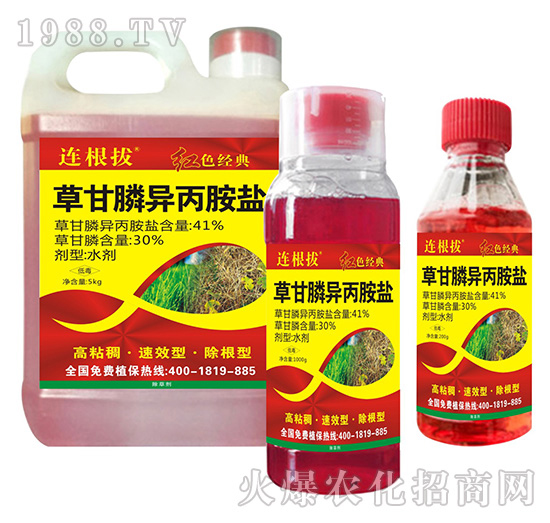 草銨膦、草甘膦異丙胺鹽、草甘膦銨鹽有什么共同點(diǎn)？