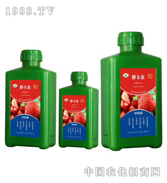 草莓專用氨基酸螯合液肽肥-摩卡素-強芯國際