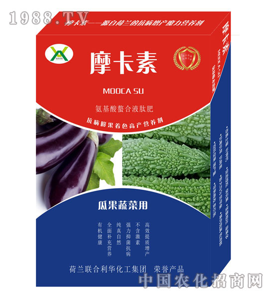 瓜果蔬菜專用氨基酸螯合液肽肥-摩卡素-強(qiáng)芯國際