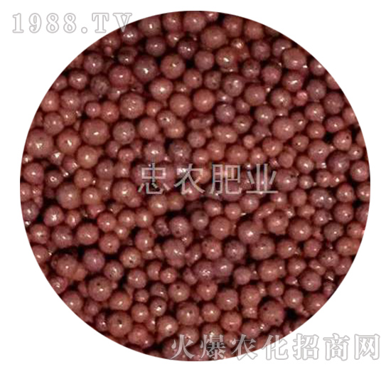咖啡色樹脂包衣有機肥-忠農肥業(yè)