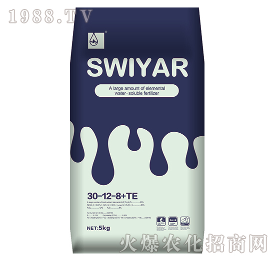 大量元素水溶肥30-12-8+TE-圃朗特