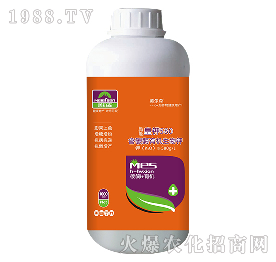 含碳酶有機生物鉀-彪能皇鉀580-美爾森