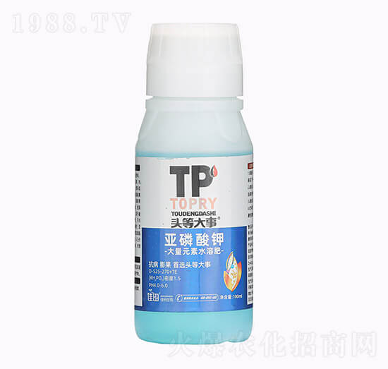 100ml亞磷酸鉀0-525-270+TE-頭等大事-佳田生物