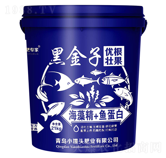 海藻精+魚蛋白-黑金子-小饅頭