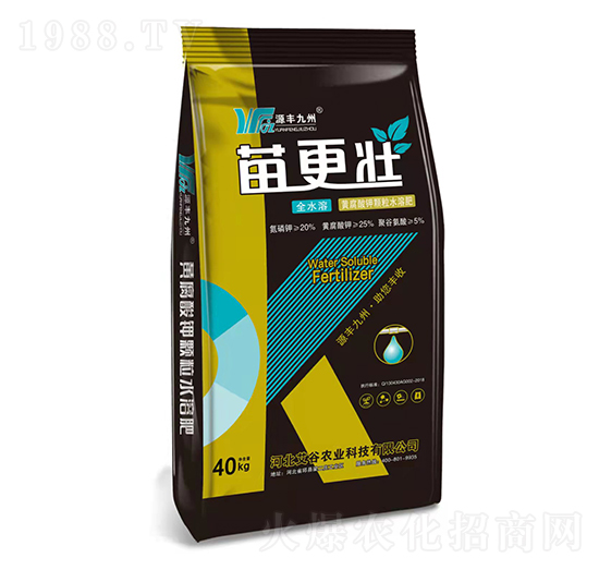 黃腐酸鉀顆粒水溶肥-苗更壯-艾谷農(nóng)業(yè)