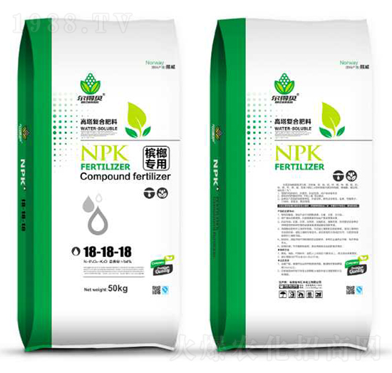 檳榔專(zhuān)用高塔復(fù)合肥料18-18-18-爾得貝-匯豐化工