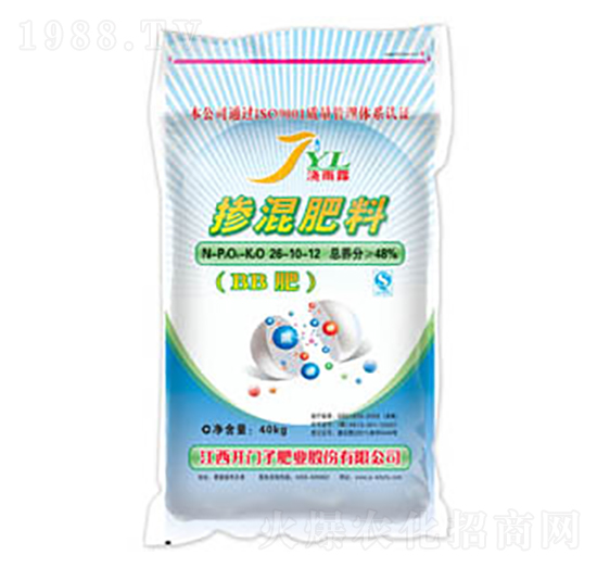 摻混肥料26-10-12-澆雨露-開門子