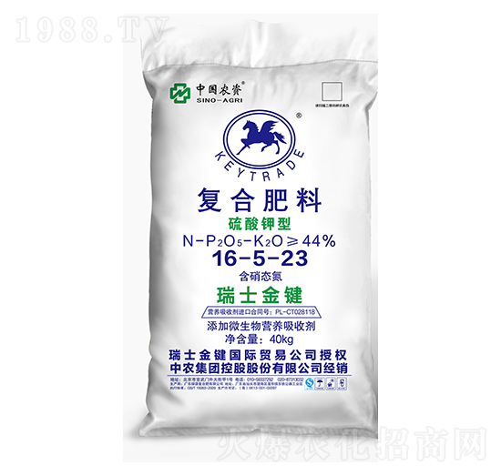 硫酸鉀型復合肥料16-5-23-美可特