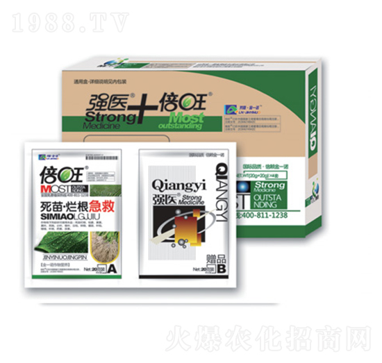 死苗·爛根急救-強(qiáng)醫(yī)+倍旺-金一諾生物