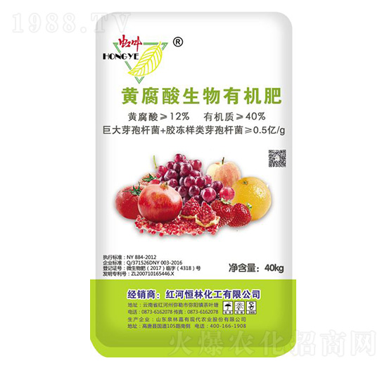 黃腐酸生物有機(jī)肥-恒林化工