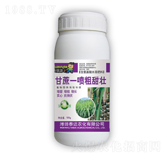 甘蔗一噴粗甜壯-泰達農化