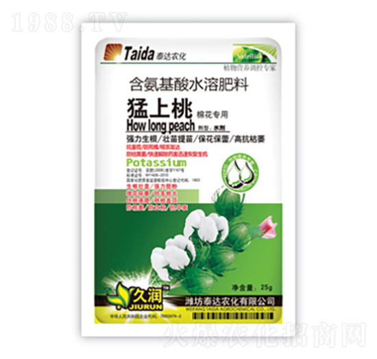 含氨基酸水溶肥料-猛上桃-泰達農(nóng)化