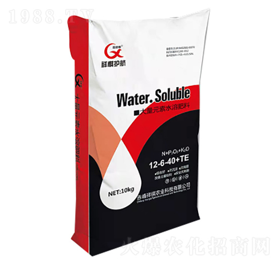 超鉀型大量元素水溶肥料12-6-40+TE 祥棋護(hù)航 祥棋農(nóng)業(yè)