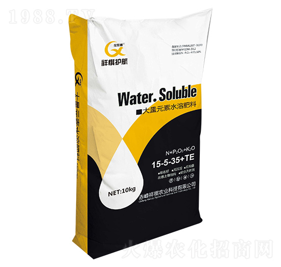 高鉀型大量元素水溶肥料15-5-35+TE 祥棋護(hù)航 祥棋農(nóng)業(yè)