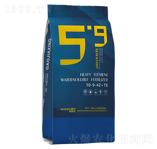 高鉀型大量元素水溶肥10-9-42+TE 諾思達