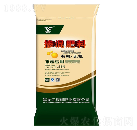 水稻專用摻混肥料15-10-10-程翔肥業(yè)