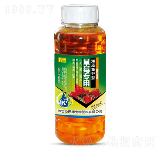 草莓專用含氨基酸水溶肥料-圣氏潤(rùn)