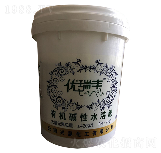 高鉀型有機堿性水溶肥-優(yōu)瑞豐-興昆化工