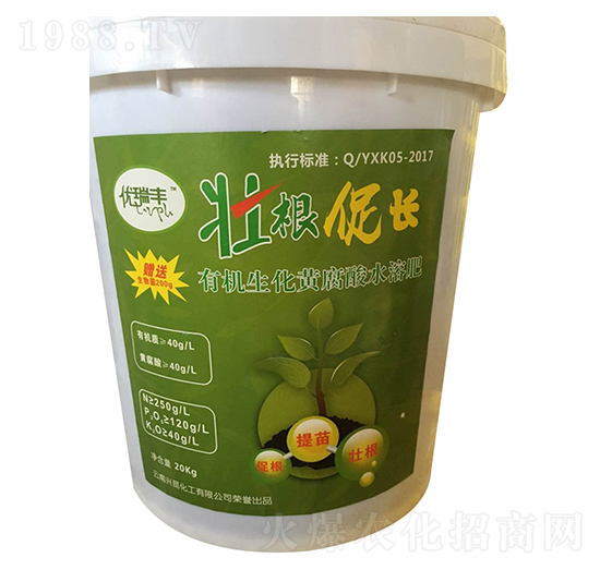 壯根促長有機(jī)生化黃腐酸水溶肥-優(yōu)瑞豐-興昆化工