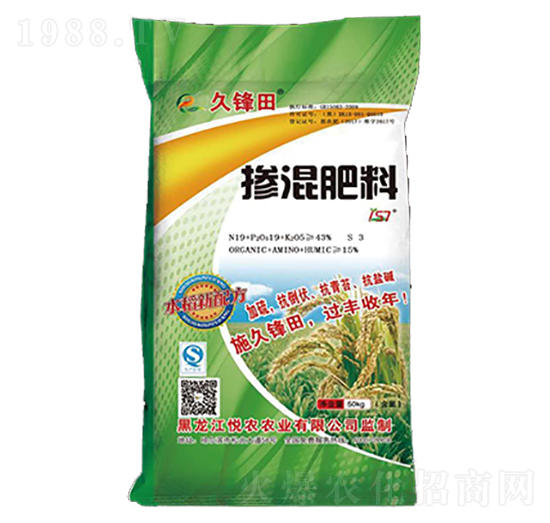 水稻專用摻混肥料-久鋒田-悅農(nóng)農(nóng)業(yè)