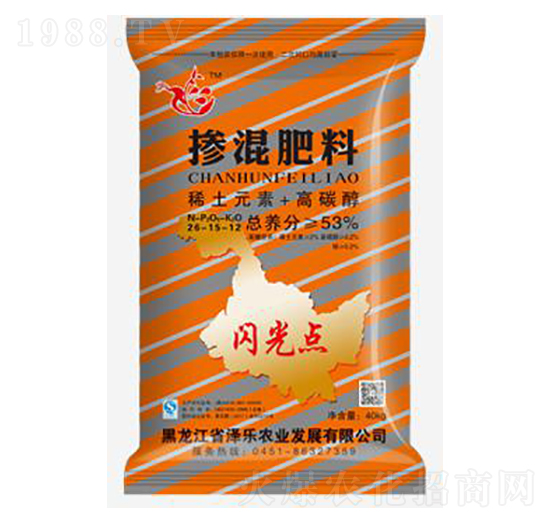 53%摻混肥料26-15-12-閃光點(diǎn)-澤樂(lè)