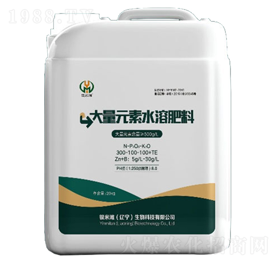 大量元素水溶肥料-銀米灘生物