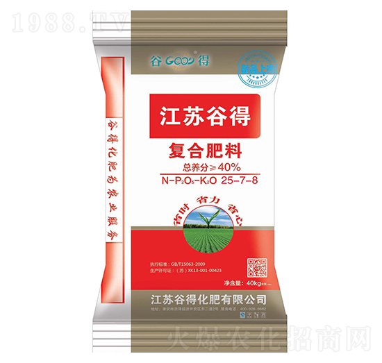 復(fù)合肥料25-7-8-江蘇谷得