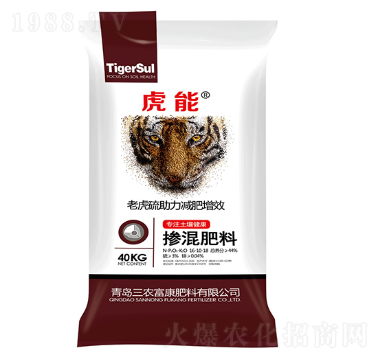40kg摻混肥料16-10-18-虎能-三農富康