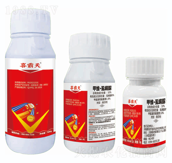 10%甲維·虱螨脲-喜霸天-藍虎品牌