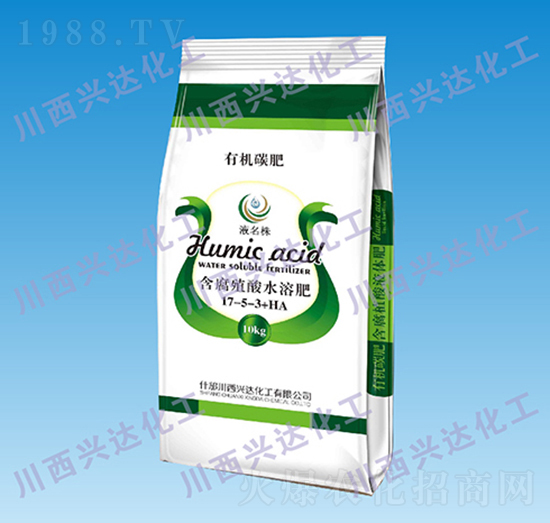 含腐植酸水溶肥料17-5-3+HA-川西興達化工