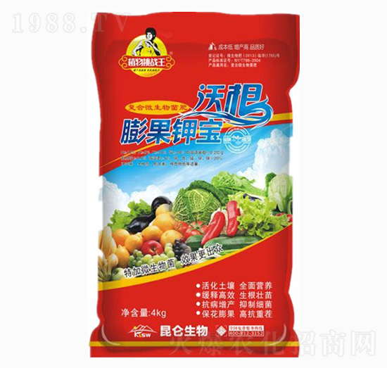 復(fù)合微生物菌肥-沃根膨果鉀寶-愛普達(dá)