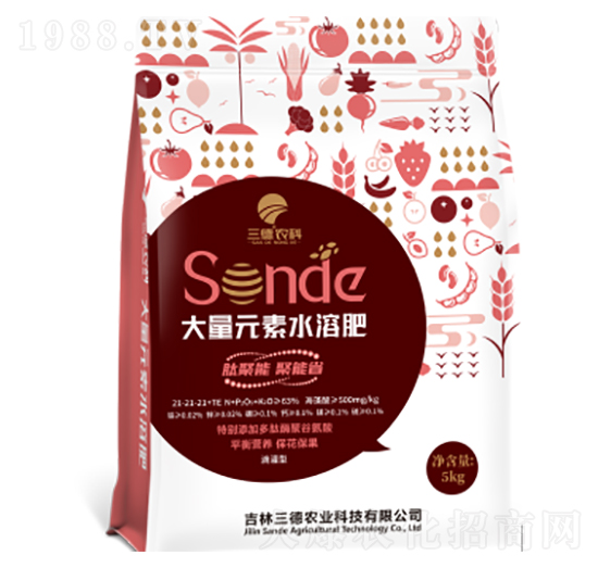 大量元素水溶肥21-21-21+TE-三德農業(yè)