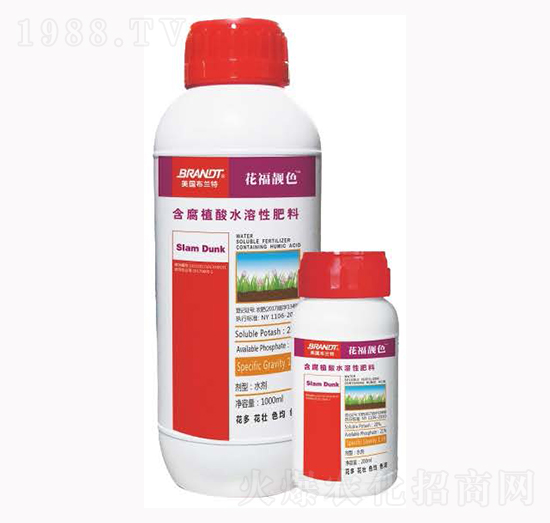 含腐植酸水溶肥料-花福靚色-隆戈爾