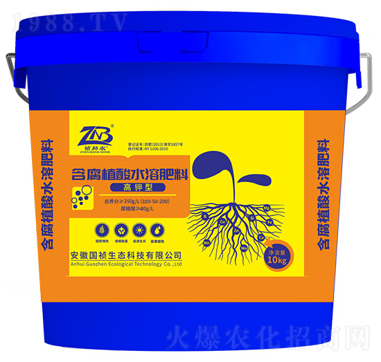 高鉀型含腐植酸水溶肥料100-50-200-禎邦農(nóng)-國(guó)禎生態(tài)