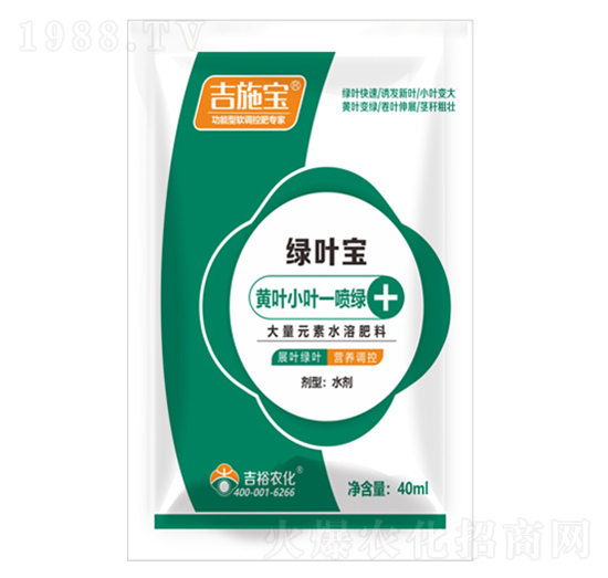 小葉黃葉一噴綠-綠葉寶-吉裕農(nóng)化