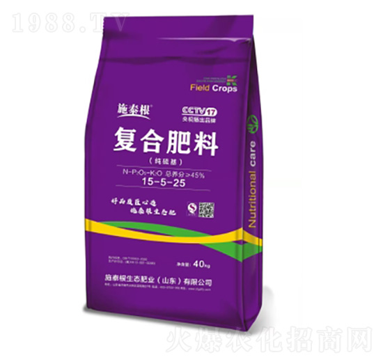 純硫基高鉀復合肥料15-5-25-施泰根