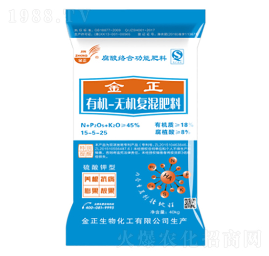腐酸絡合高能多功肥15-5-25-金正生物