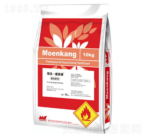 高鉀型復合肥料17-6-33+MgO+TE-海法·魔恩康-圣派恩