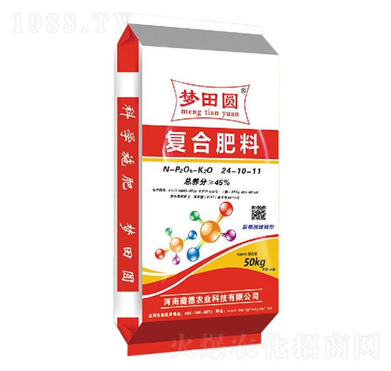 復合肥料24-10-11-夢田圓-騰德農(nóng)業(yè)
