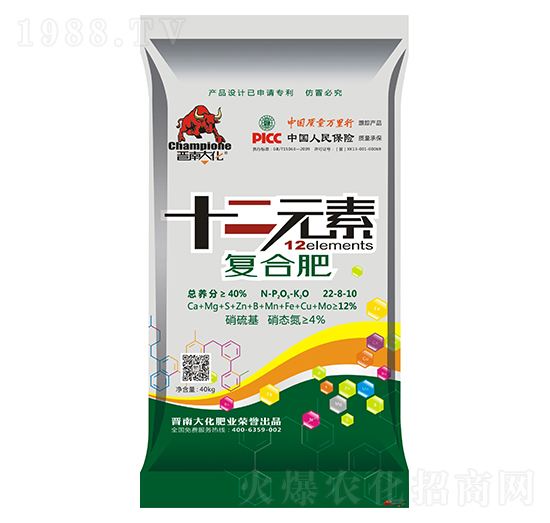 十二元素復(fù)合肥料22-8-10-晉南大化-凱美佳肥業(yè)