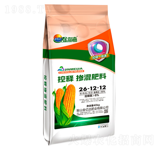 控釋摻混肥料26-12-12-金每嘉-金億達(dá)肥業(yè)