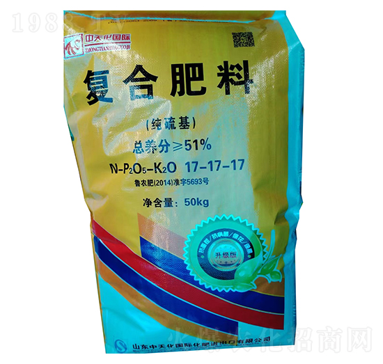 純硫基復合肥料17-17-17-中農農資