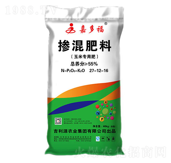 玉米專(zhuān)用摻混肥料27-12-16-嘉多福-吉利源