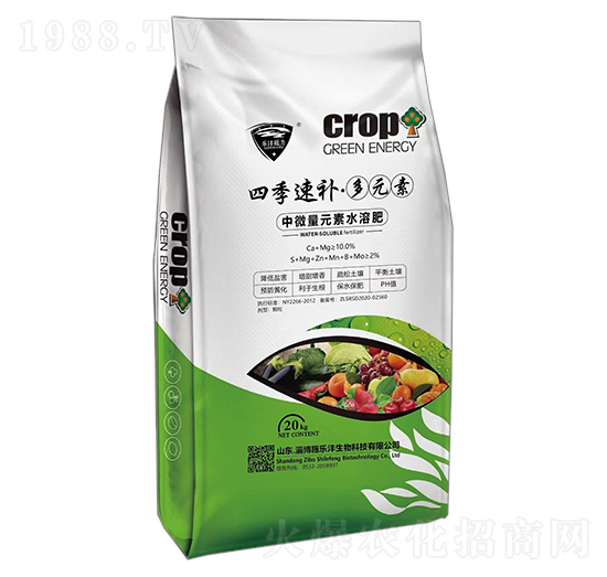 中微量元素水溶肥-四季速補(bǔ)·多元素-樂灃砥力-施樂灃生物