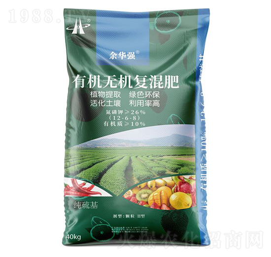 40kg有機(jī)無(wú)機(jī)復(fù)混肥12-6-8-余華強(qiáng)-華強(qiáng)化工集團(tuán)