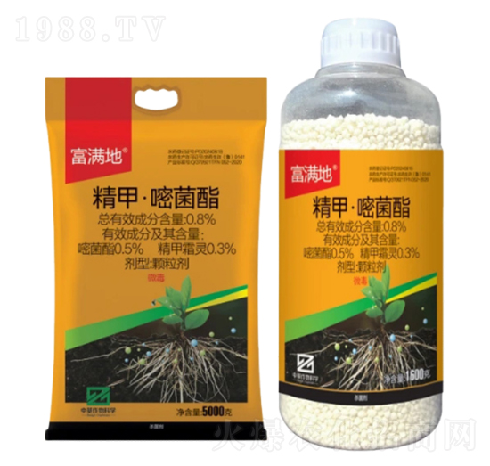 0.8%精甲·嘧菌酯顆粒劑（GR）-富滿地-中基作物科學(xué)