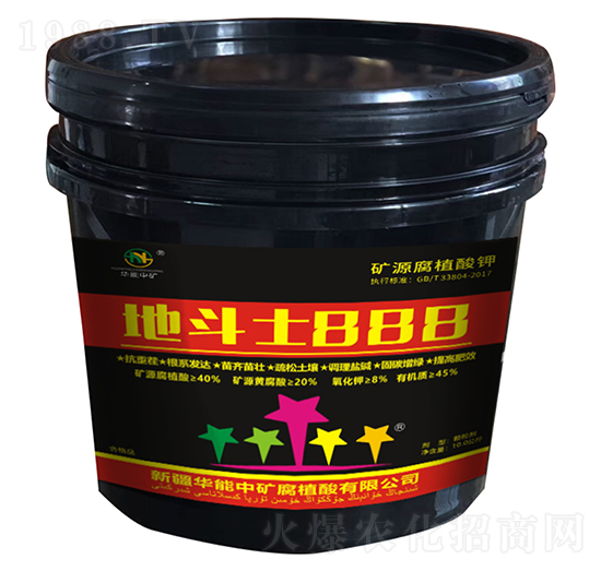 礦源腐植酸鉀-地斗士888-華能中礦